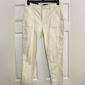 Banana Republic, size 10, Light Cream